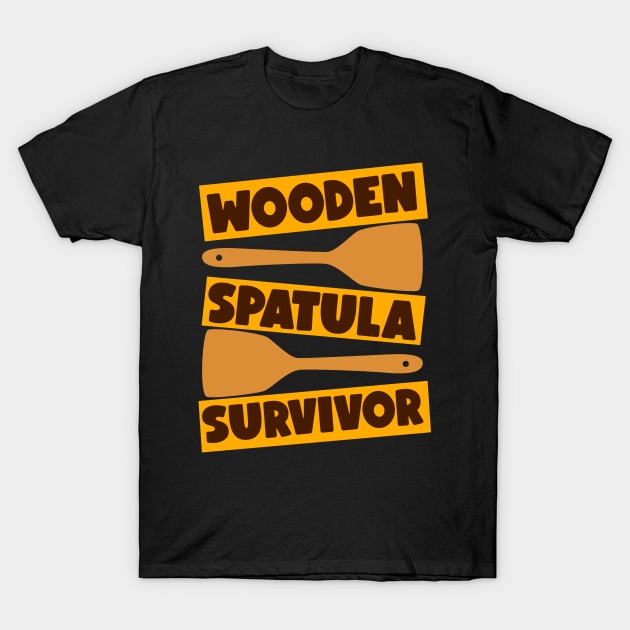 WOODEN SPATULA SURVIVOR T-Shirt by Movielovermax